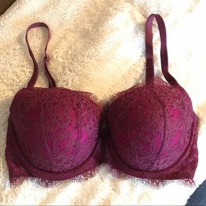 VS Dream Angels Lined Demi Bra - 32DDD